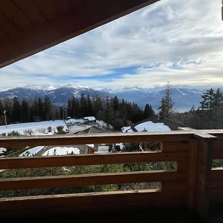 Superbe 12 Personnes Vue Imprenable 2nuits Min Chalé Anzère