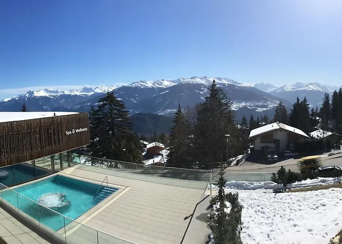 Superbe 12 Personnes Vue Imprenable 2nuits Min * Anzere