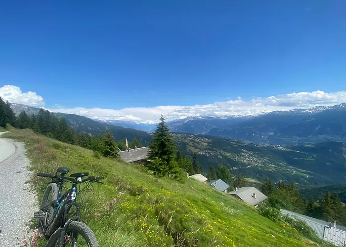 Superbe 12 Personnes Vue Imprenable 2nuits Min Anzere